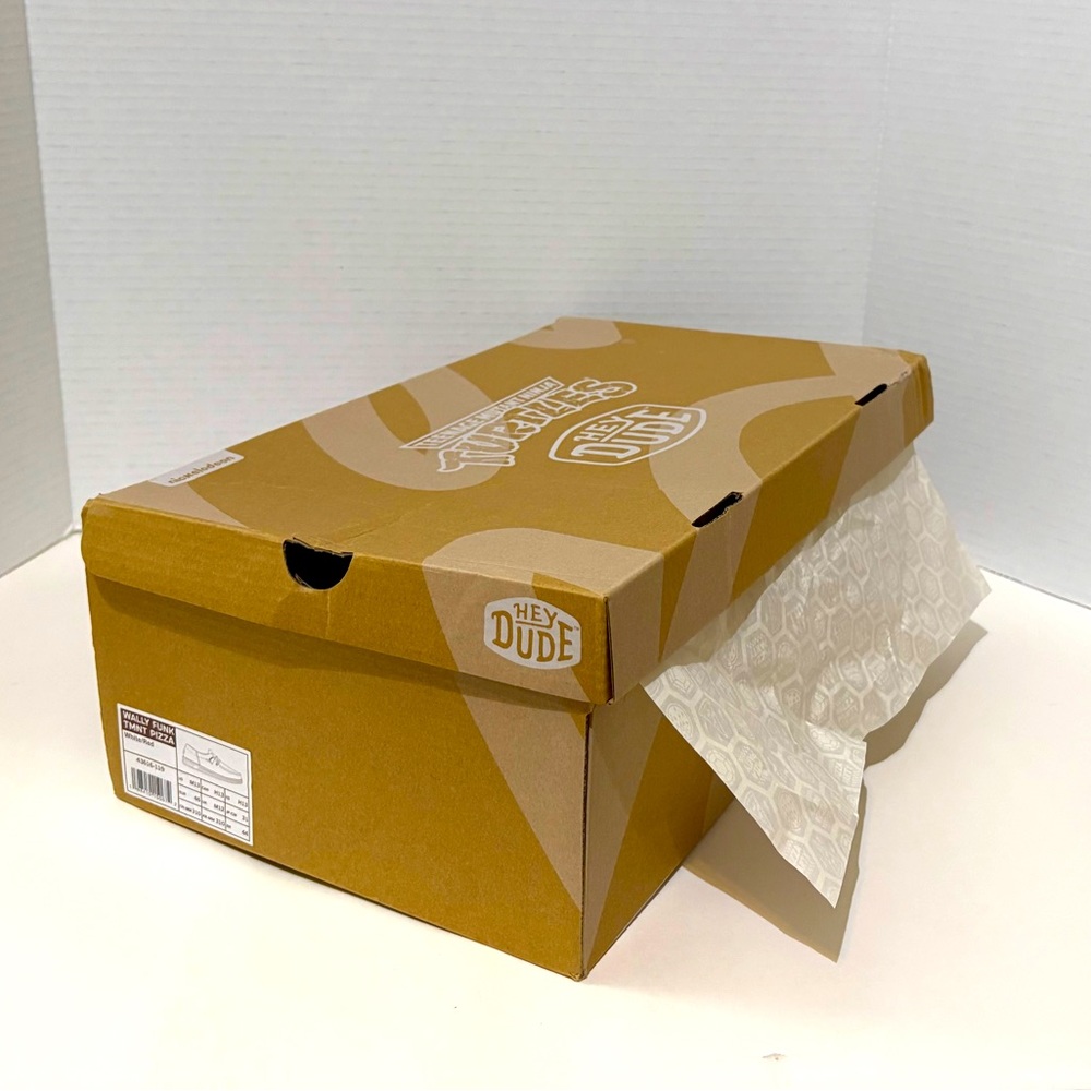 HEY DUDE Empty teenage mutan ninja turtles shoe box